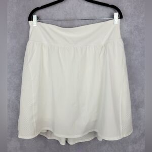 SPANX The Get Moving  Active Athletic Skort Size 1X White